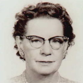 Portrait of Daisy Reeser van Baalen.