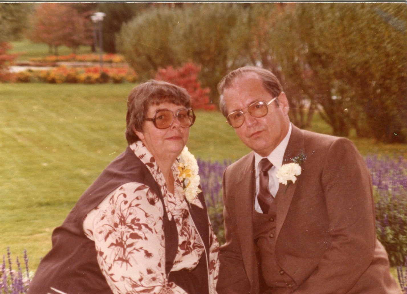 Photograph of Richard van Baalen Sr. and Emily Reynolds van Baalen.