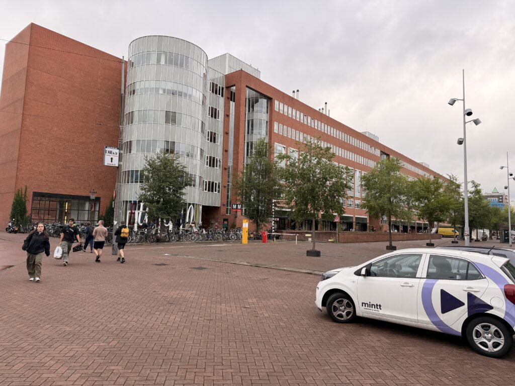 Waterlooplein in Amsterdam's old Jewish quarter, near the former site of Houtgracht 149, the Van Baalen family home until 1857.